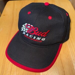 Vintage Budweiser Racing hat